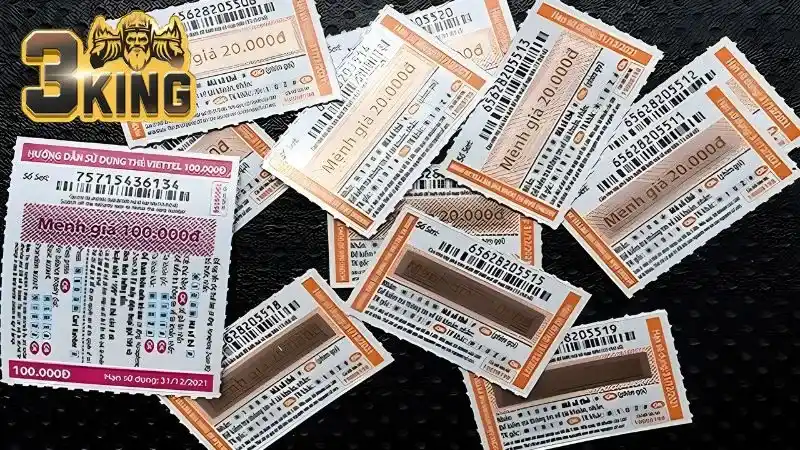 3King cho phép bạn nạp tiền từ thẻ cào điện thoại đổi thành xu cược trong ví game