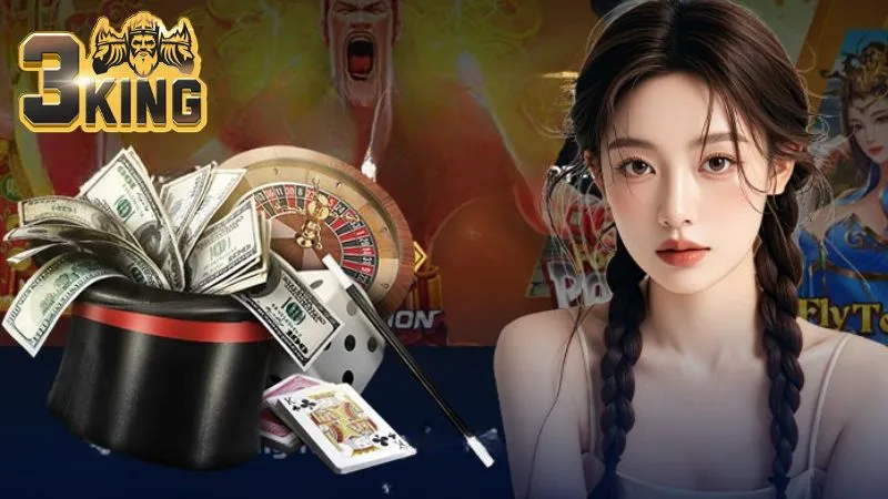 Bạn có thể nạp tiền vào ví chơi game 3King qua nhiều kênh thanh toán cả nội địa và quốc tế